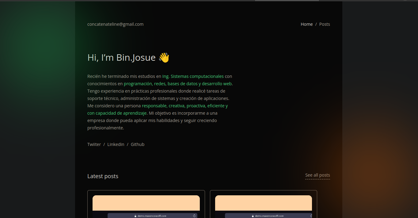 El inicio