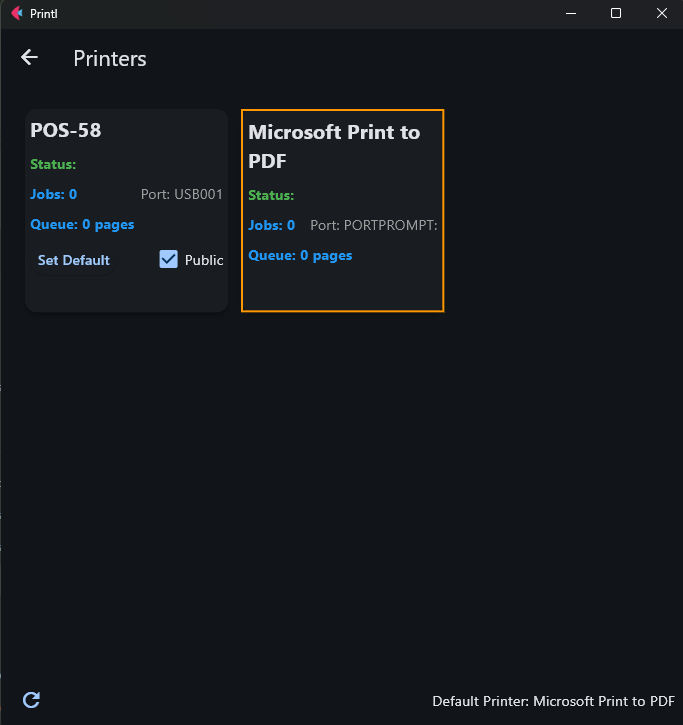 Screenshot 2 of PrintTL