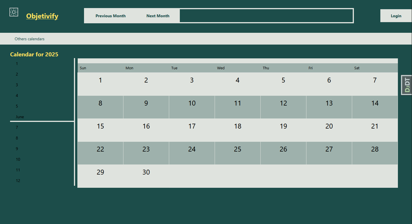 Screenshot 1 of Objetivify