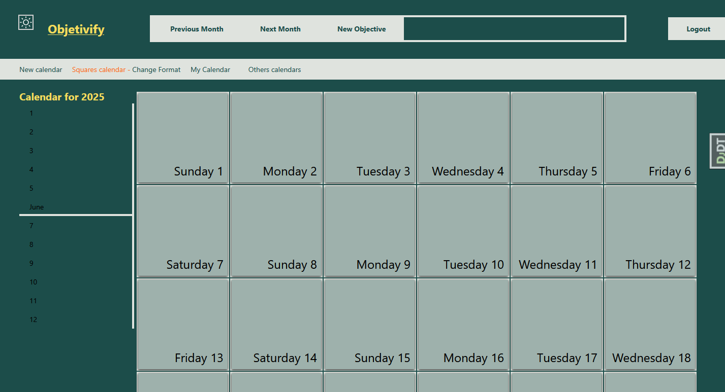 Screenshot 2 of Objetivify