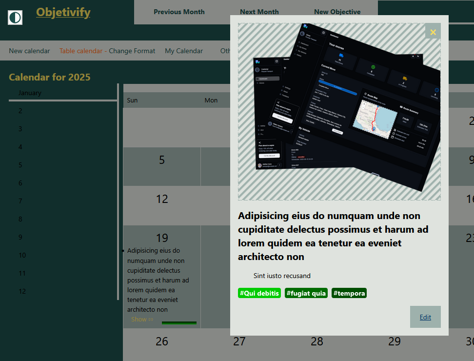 Screenshot 3 of Objetivify